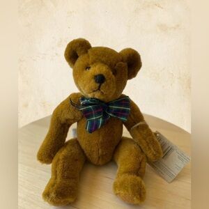 NWT• Vintage 1995 Ganz Cottage Collectibles "Copper" Bear Terry Skorstad Jointed